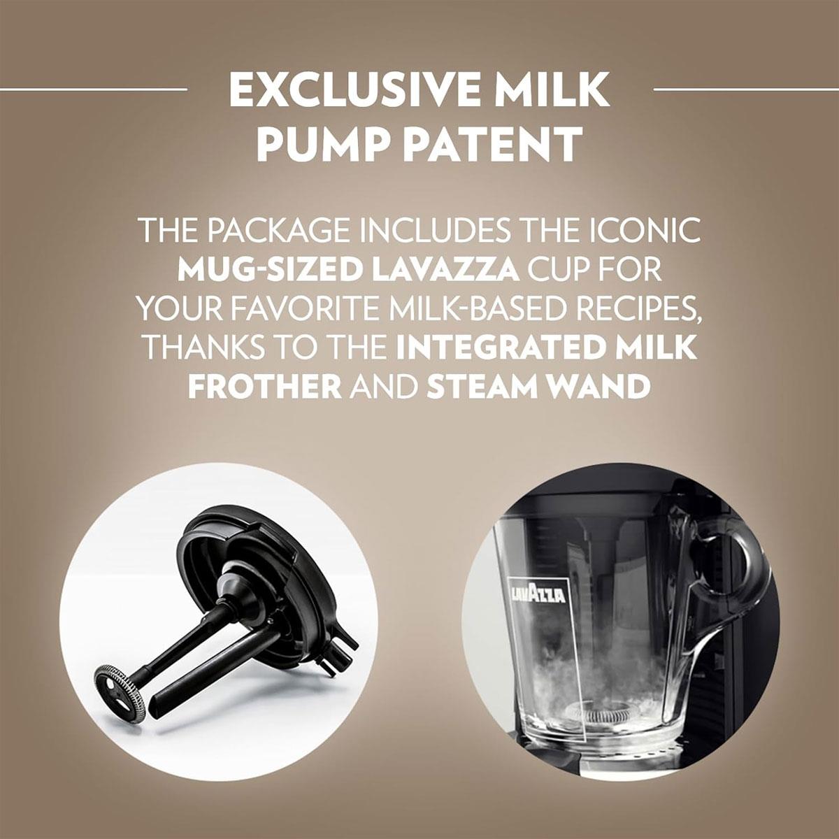 Lavazza A Modo Mio Deséa Capsule Coffee Machine Walnut 1500W Touch Interface Espresso Cappuccino Maker - Image 9