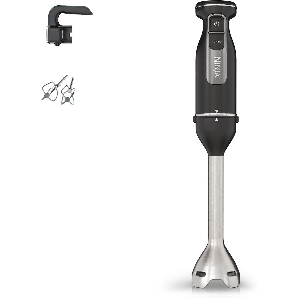 Ninja Foodi 2-in-1 Hand Blender & Hand Mixer 850W Black with SmartTorque Motor and Dishwasher Safe Accessories