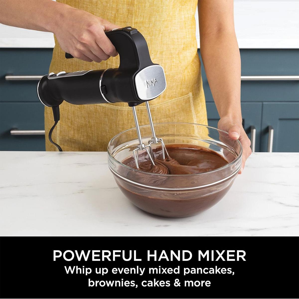 Ninja Foodi 2-in-1 Hand Blender & Hand Mixer 850W Black with SmartTorque Motor and Dishwasher Safe Accessories - Image 4