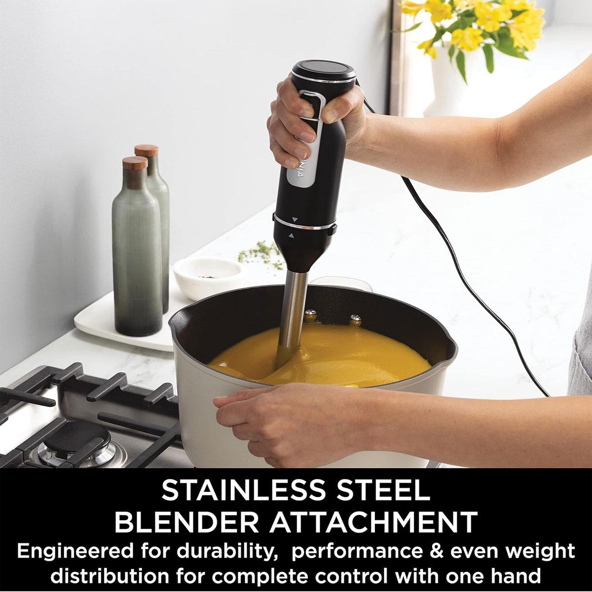 Ninja Foodi 2-in-1 Hand Blender & Hand Mixer 850W Black with SmartTorque Motor and Dishwasher Safe Accessories - Image 6