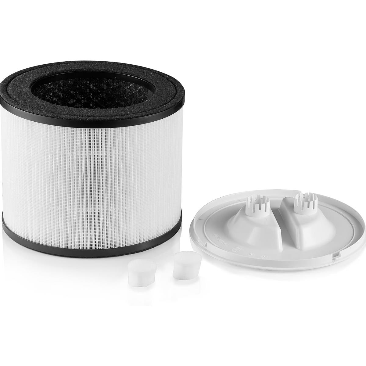 Swan Desktop Air Purifier 30W With H13 HEPA Filter Carbon Filter 8 Hour Timer And Quiet Mode White - Image 4