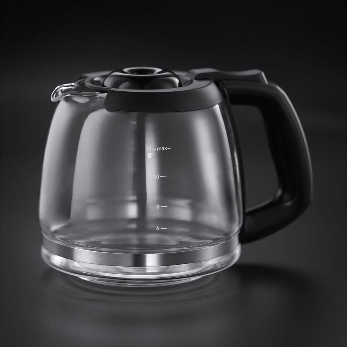 Russell Hobbs Chester Bean to Cup Filter Coffee Machine with Built-In Grinder 1.5 Litre 4-12 Cup Stainless Steel & Black - Image 6