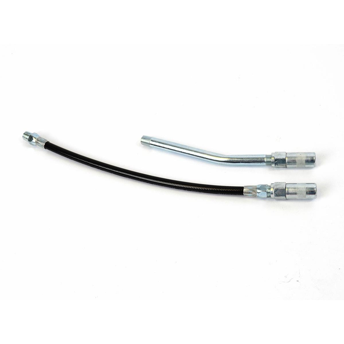 Hilka Manual Grease Gun 500cc Silver Black Heavy Duty Hand Pump With Flexible Hose - Image 6