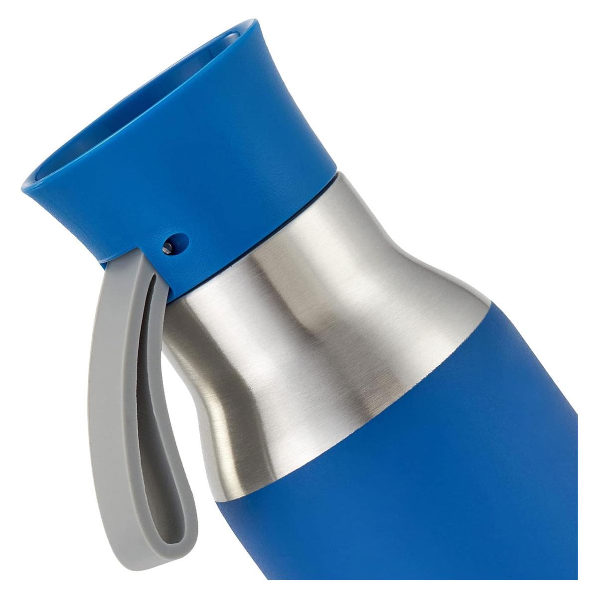 Judge Essentials 500ml Stainless Steel Water Bottle Blue Leakproof Thermal Flask for Hot and Cold Drinks - Image 4