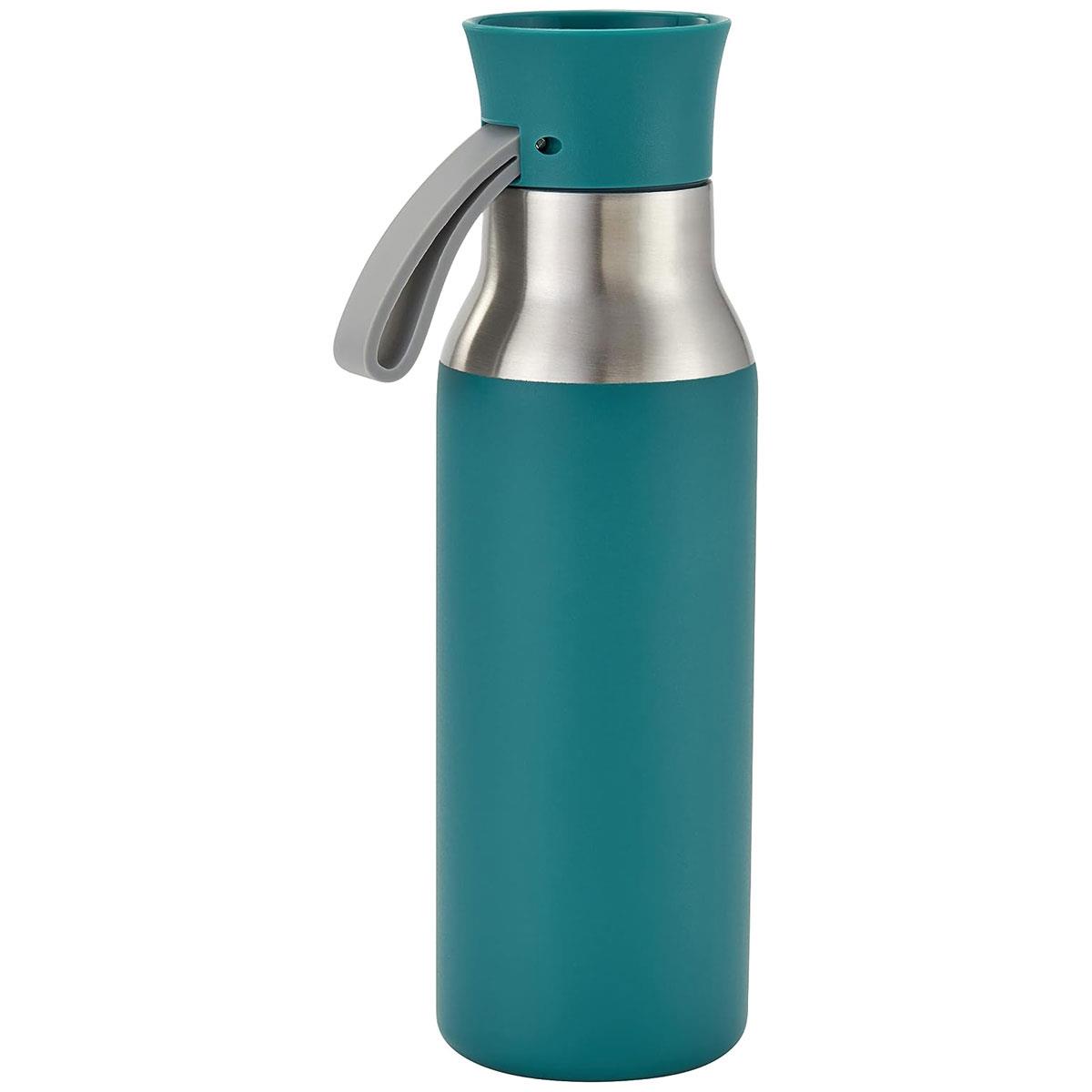 Judge Essentials 500ml Stainless Steel Water Bottle Green Leakproof Thermal Flask for Hot and Cold Drinks