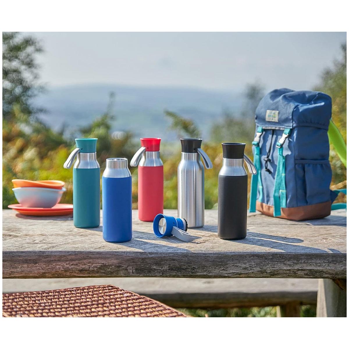 Judge Essentials 500ml Stainless Steel Water Bottle Green Leakproof Thermal Flask for Hot and Cold Drinks - Image 6