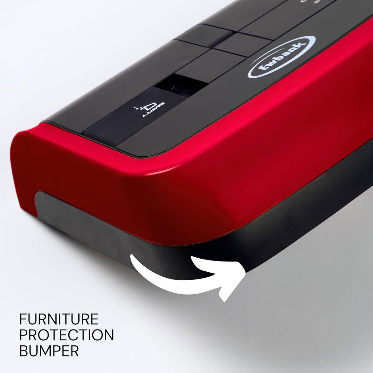 Ewbank Evolution 3 Manual Carpet Sweeper Red 22cm Multi Surface Floor Cleaner with Adjustable Brush Height - Image 6