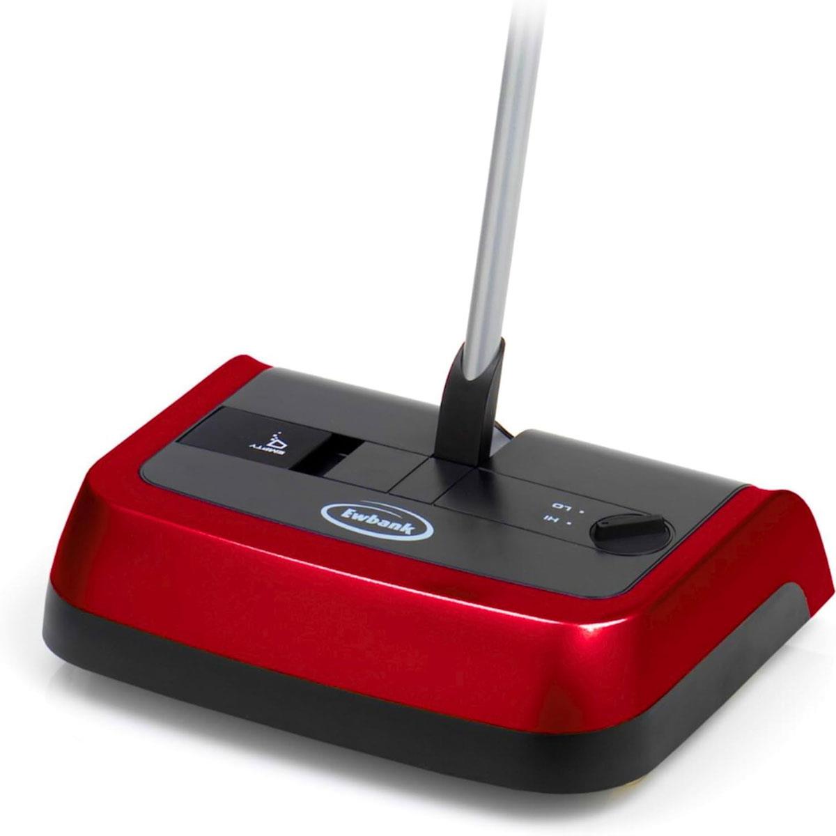 Ewbank Evolution 3 Manual Carpet Sweeper Red 22cm Multi Surface Floor Cleaner with Adjustable Brush Height - Image 8