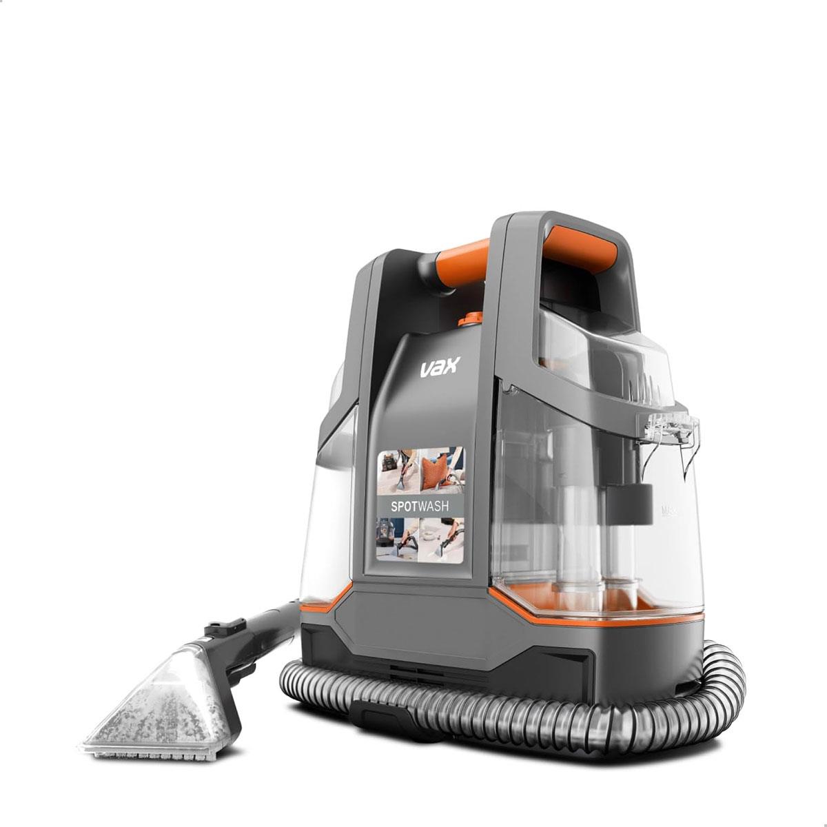 Vax SpotWash Portable Spot Cleaner Corded Carpet & Upholstery Cleaner Orange
