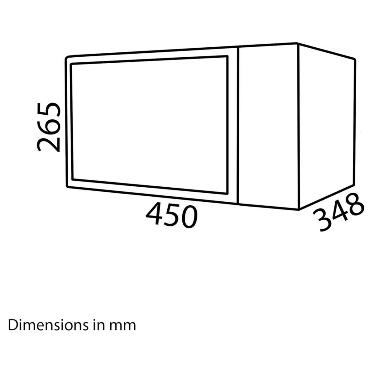 SIA 20L Freestanding Microwave Oven Digital Display 700W Stainless Steel Silver 8 Auto Functions 5 Power Levels - Image 2