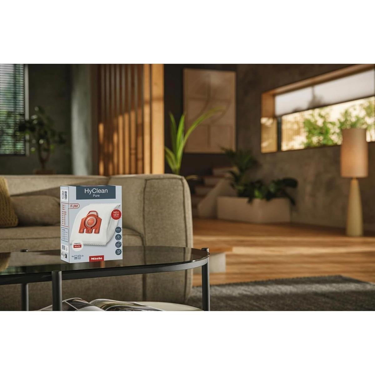 Miele HydraSole Compatible Miele Vacuum Cleaner Bags Pack of 4 Microfiber 3D Efficiency Dustbags with Filters - Image 5
