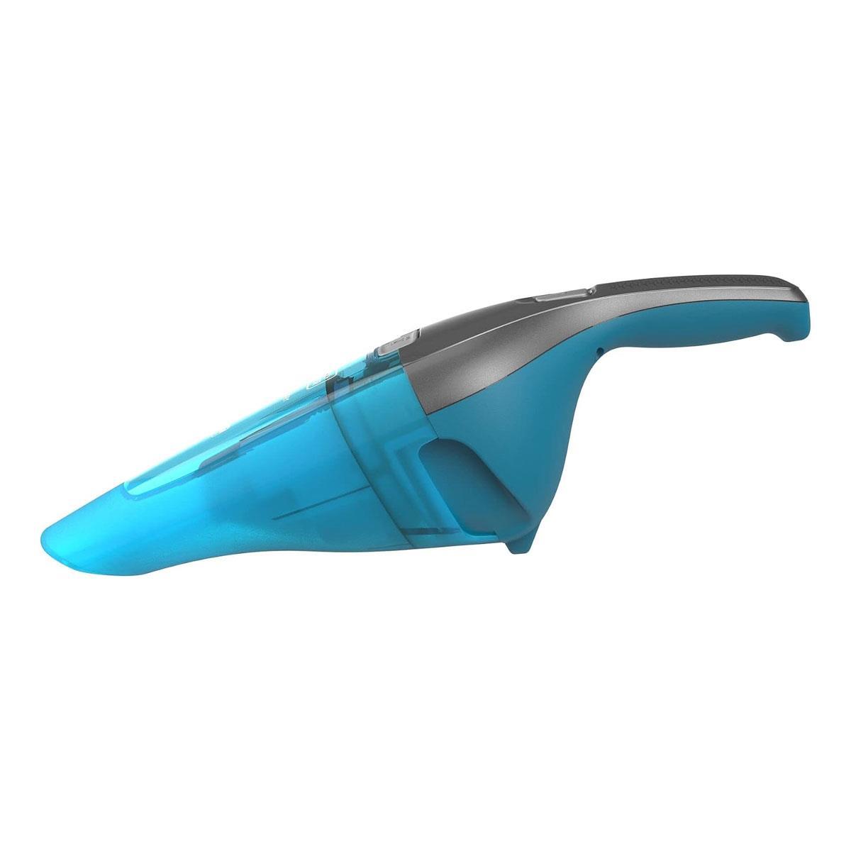 Black & Decker Dustbuster Wet & Dry Handheld Vacuum Cleaner 7.2V Cordless Lithium-Ion 385ml Grey & Blue - Image 12