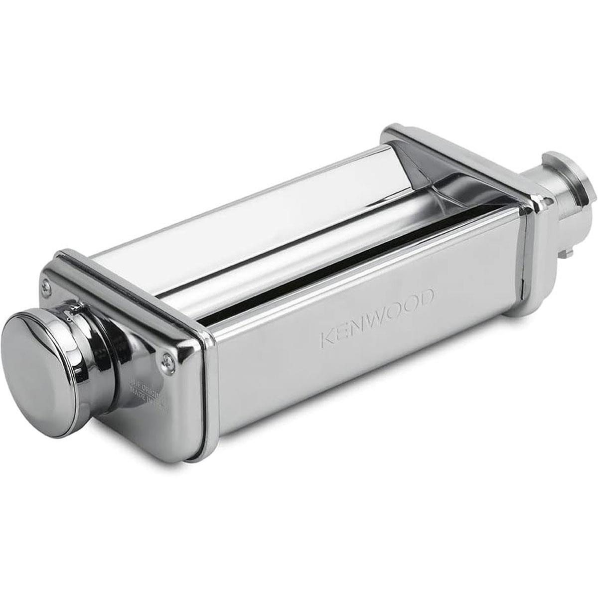 Kenwood Lasagne Pasta Attachment Roller Silver Stainless Steel Manual Pasta Sheet Maker with 10 Thickness Settings