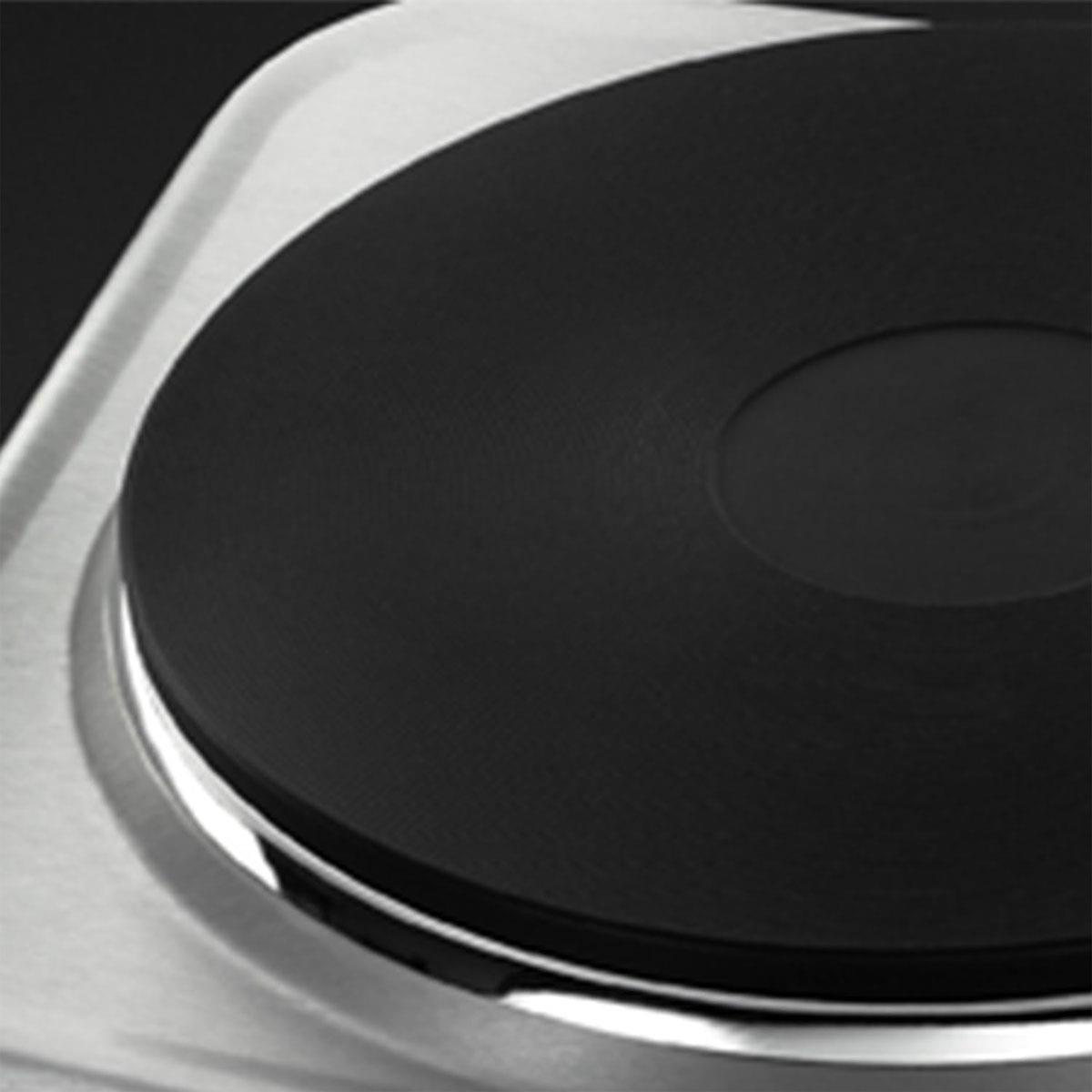 Russell Hobbs Double Hot Plate Electric Stainless Steel Hob 2250W Portable Tabletop Cooker with Cast Iron Plates & Individual Temperature Control - Image 5