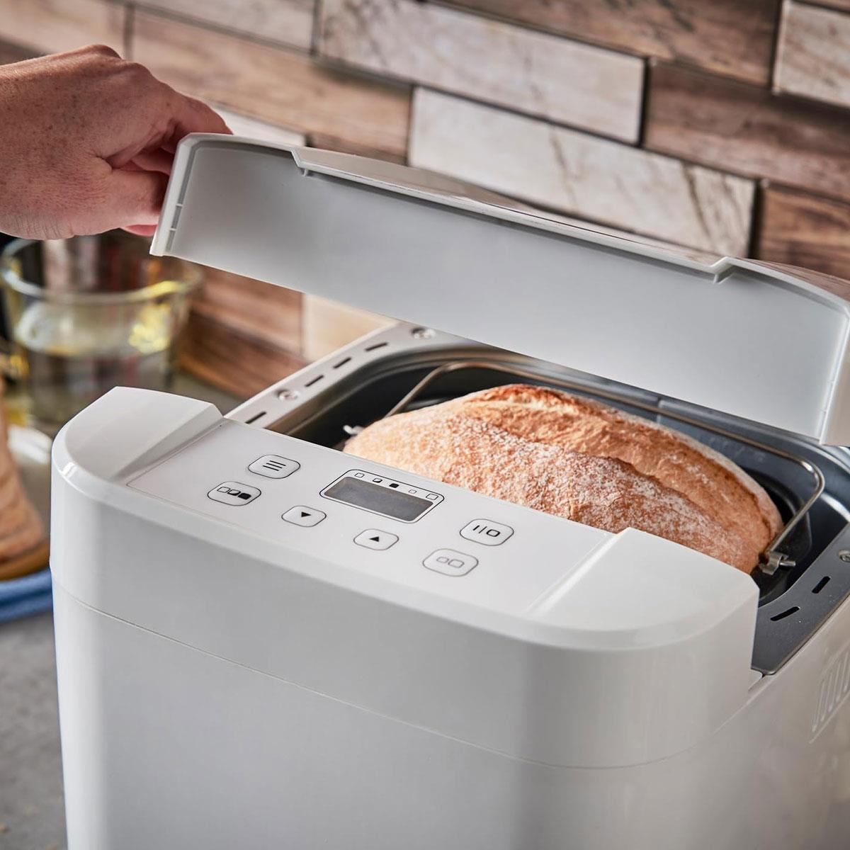 Russell Hobbs Electric Bread Maker 550W with 12 Programs Gluten Free 750g & 1kg Loaf Sizes 3 Crust Settings Viewing Window - Image 5