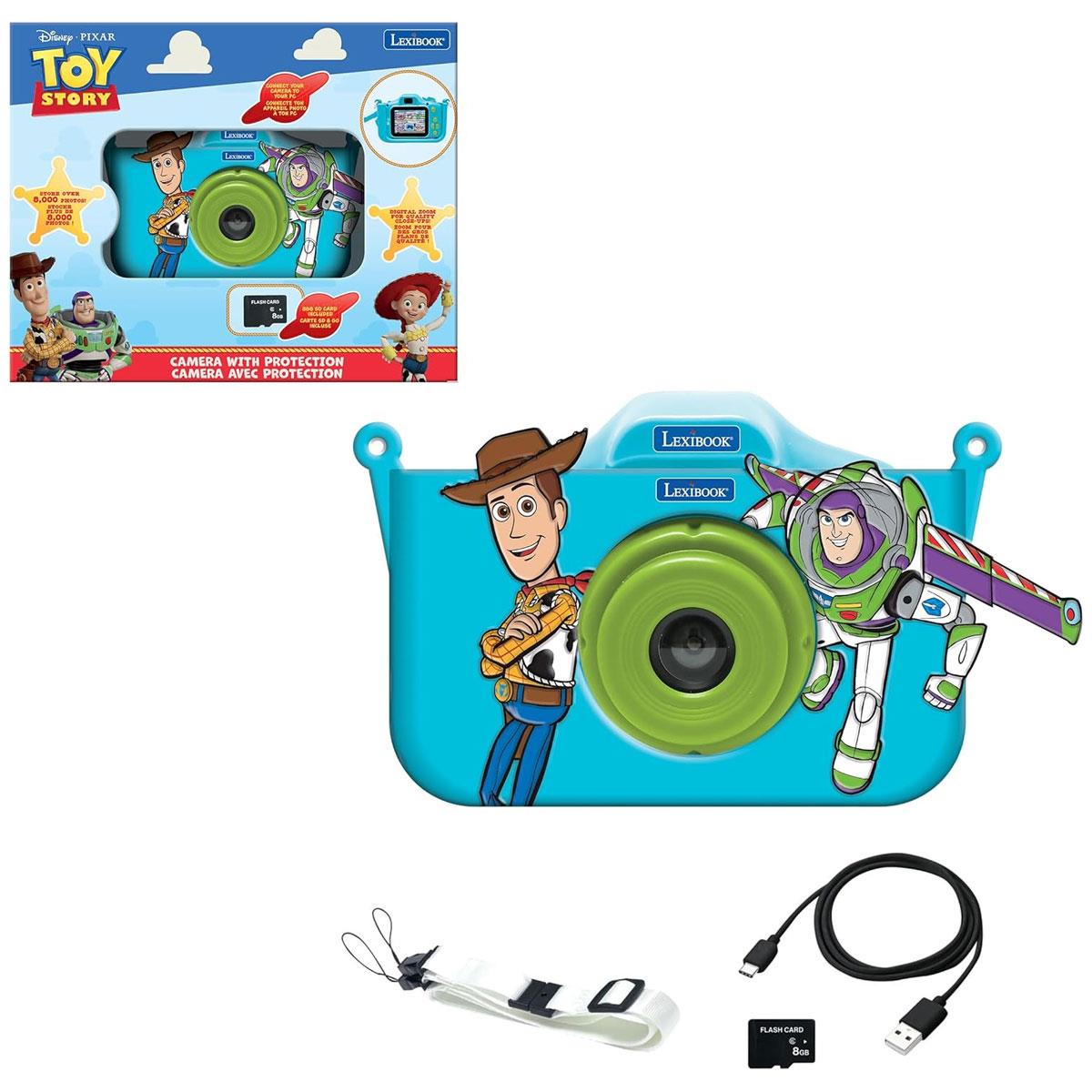 Lexibook Disney Toy Story Kids Camera with 2 Inch LCD Screen Photo Frames Games MP3 Player & Rechargeable Battery