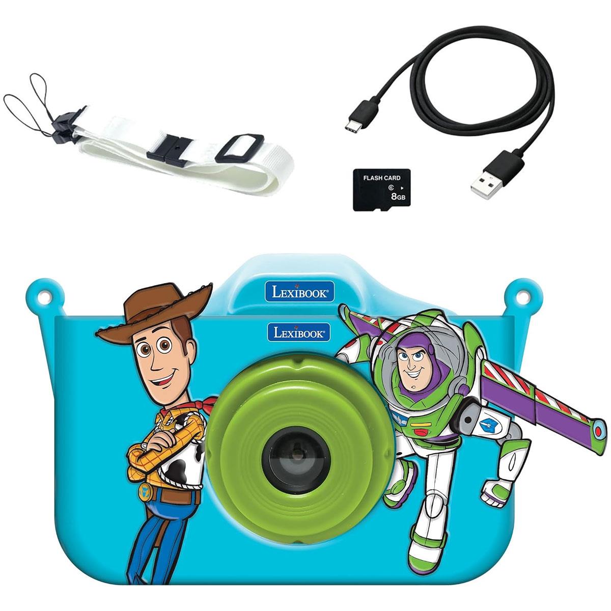 Lexibook Disney Toy Story Kids Camera with 2 Inch LCD Screen Photo Frames Games MP3 Player & Rechargeable Battery - Image 3
