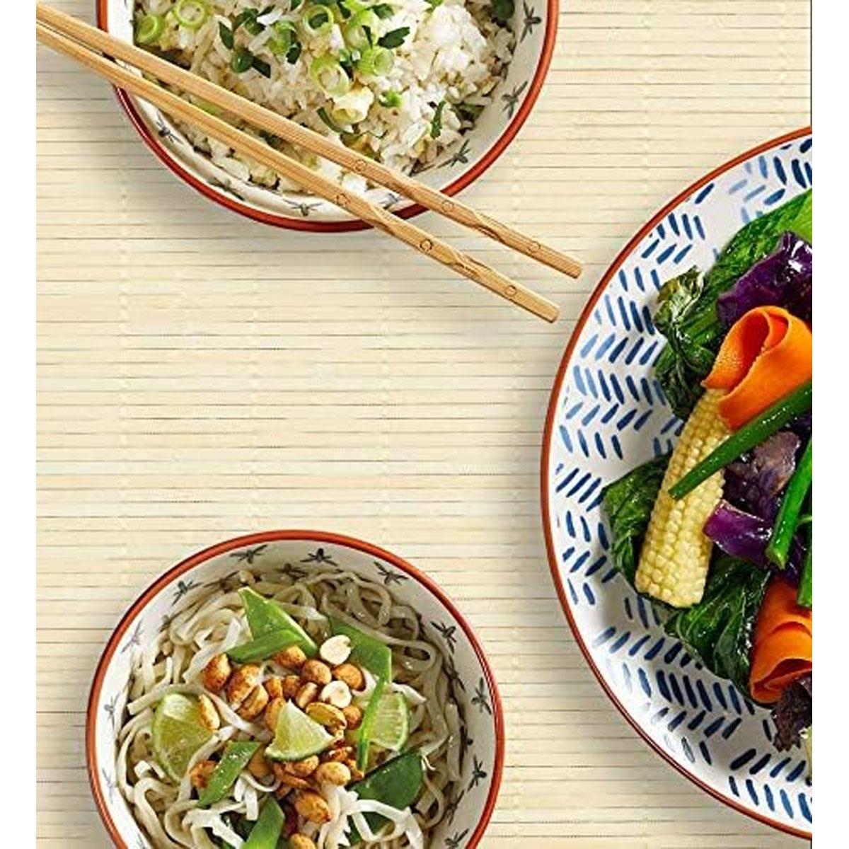 KitchenCraft World of Flavours Carbon Steel Wok 30cm Uncoated Induction Compatible Chinese Style Stir Fry Pan Grey 3.5L - Image 5
