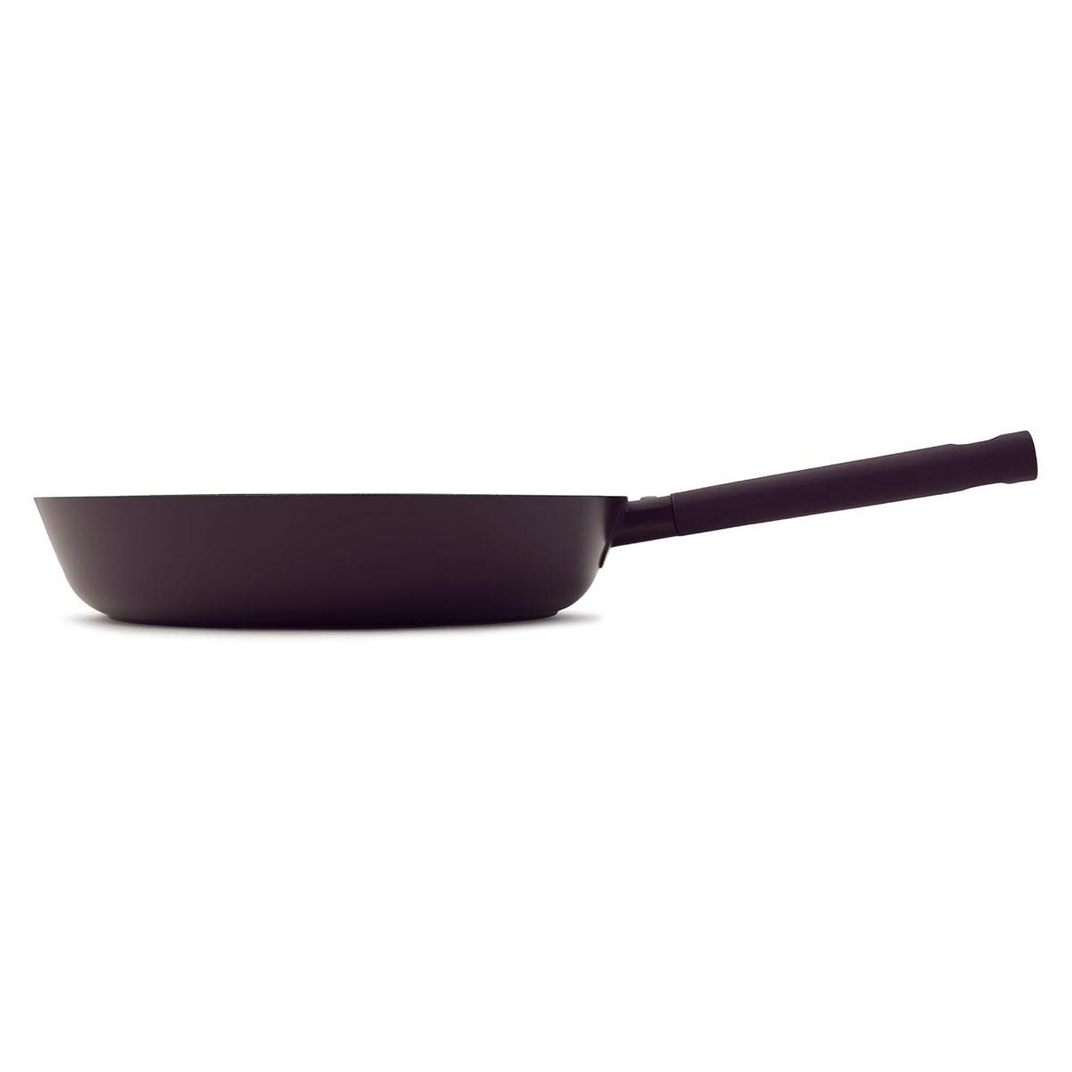 MasterClass 28cm Cast Aluminium Frying Pan Purple Non-Stick Induction Compatible Dishwasher Safe Soft Touch Handle - Image 4