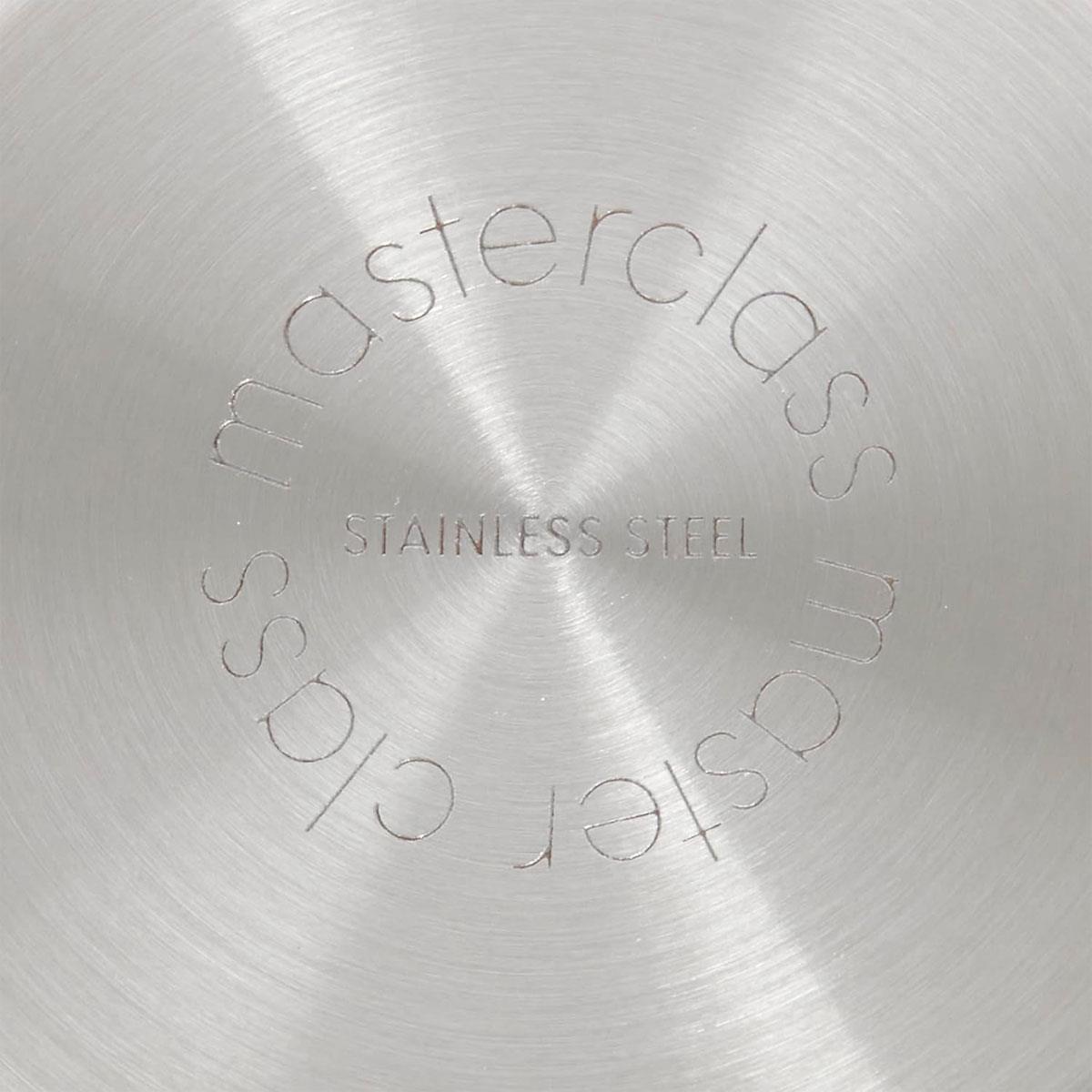 MasterClass Mini Stainless Steel Saucepan 8.5 cm 220ml Induction Safe Polished Silver Serving Pan - Image 6
