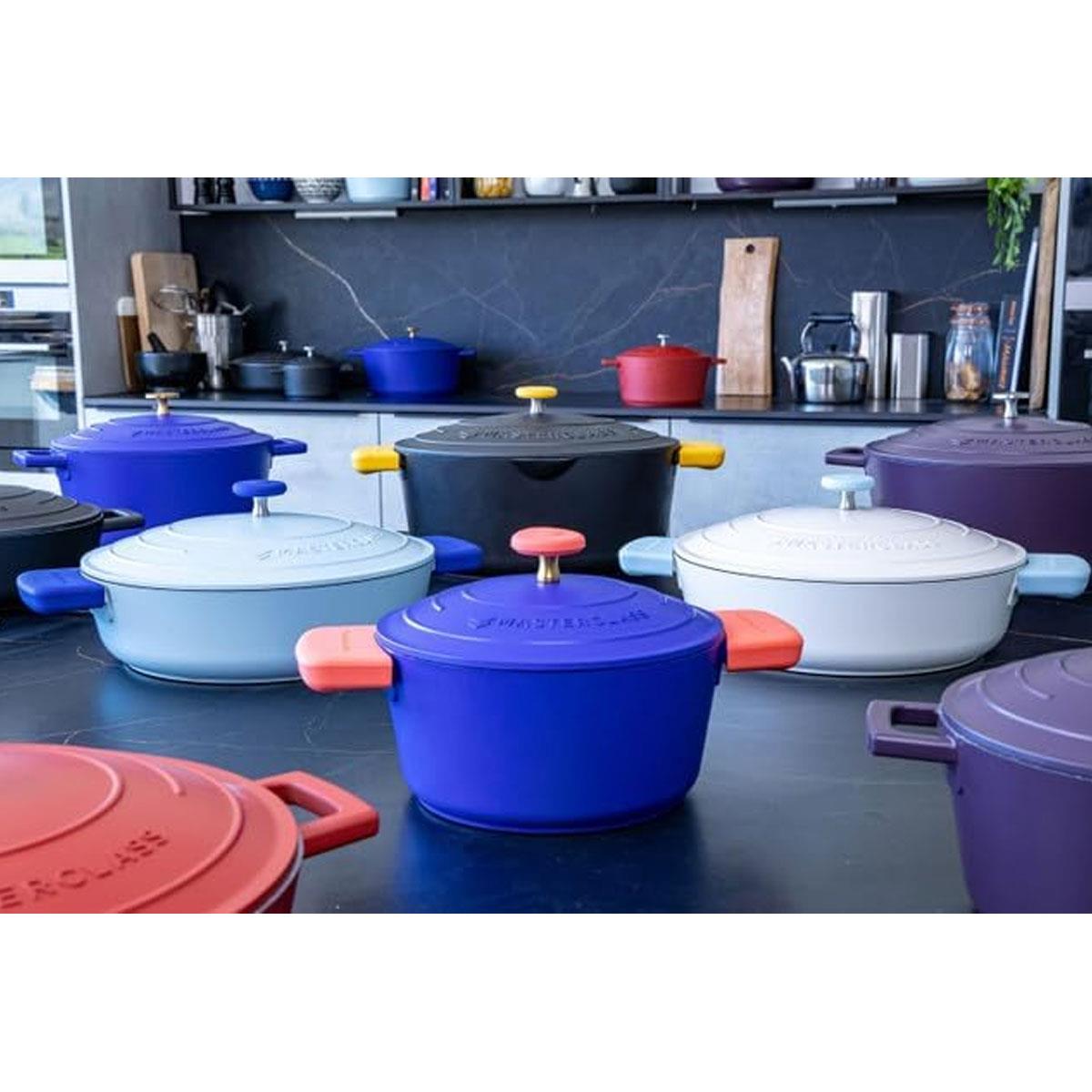 MasterClass Silicone Casserole Handle Covers 3 Piece Yellow LFGB Silicone Heat Resistant to 230°C - Image 9