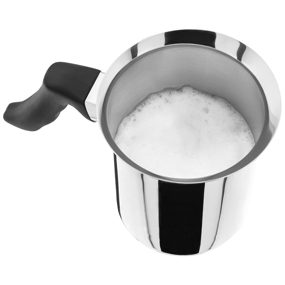 Judge 800ml Stainless Steel Milk Frother & Sauce Pot Jug 18/10 Steel Induction Ready Stay Cool Handle Dishwasher Safe - Image 3