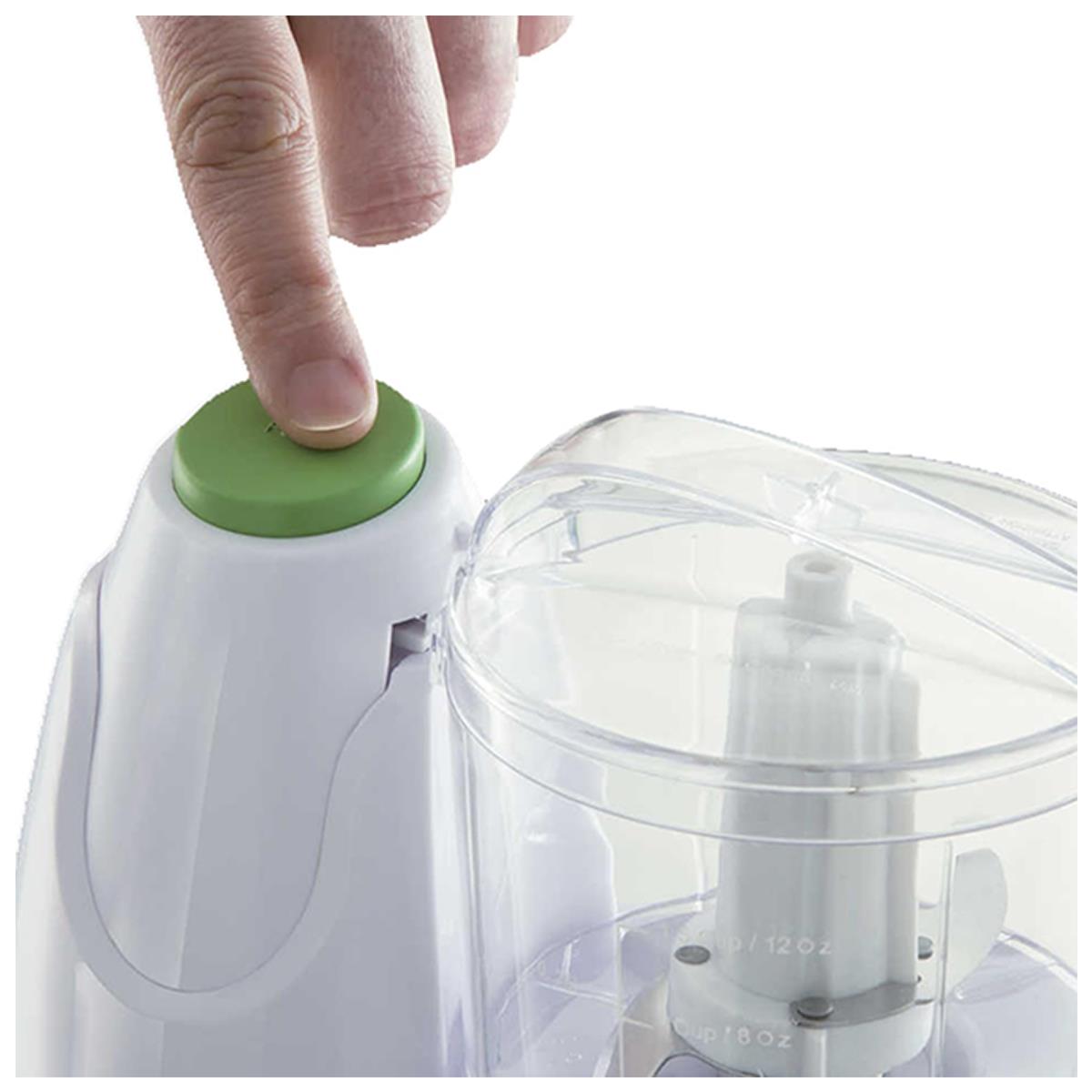 Russell Hobbs Food Collection Electric Mini Chopper 500ml 130W Food Processor With Bowl And Blade White - Image 2