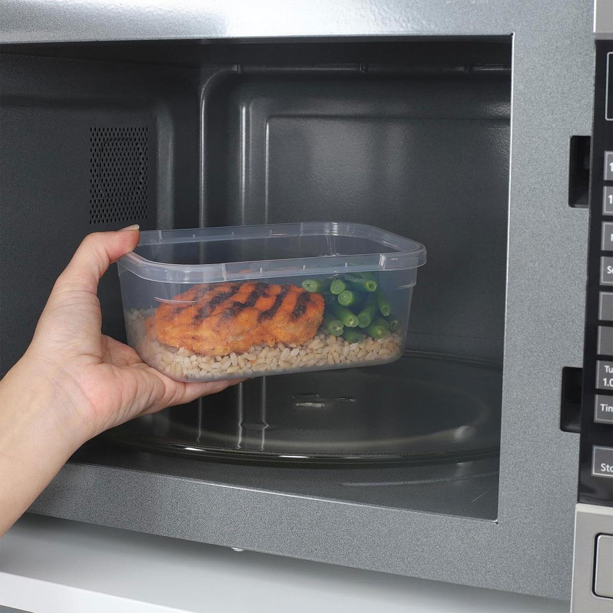 Sistema KLIP IT PLUS Airtight Food Storage Container Set 2.2 Lm 1 L & 400 ml Clear 6 Piece - Image 7