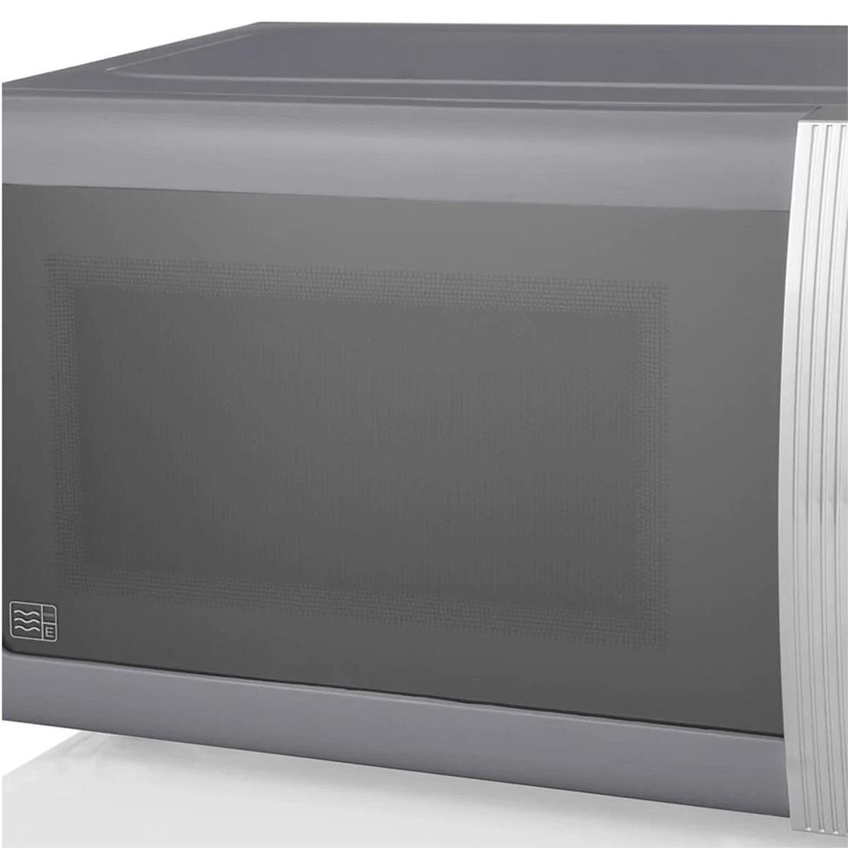 Swan Retro Digital Microwave 20L 800W 5 Power Levels Defrost 270mm Glass Turntable Grey - Image 3