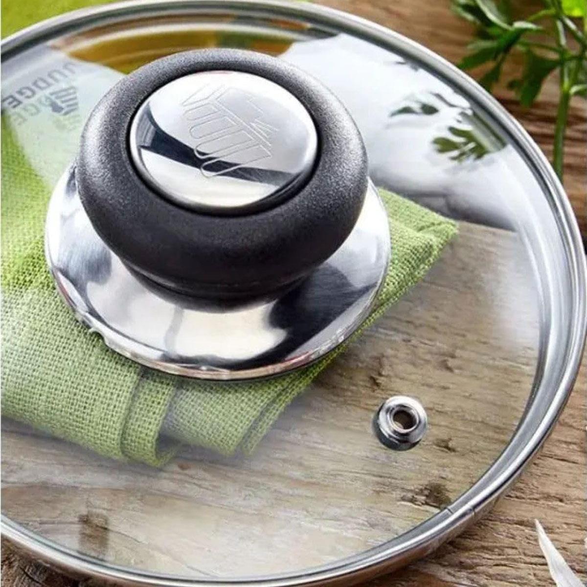 Judge Vista Stainless Steel Saucepan 20cm 2.1L with Glass Lid Induction Ready Oven Safe Silver - Image 6
