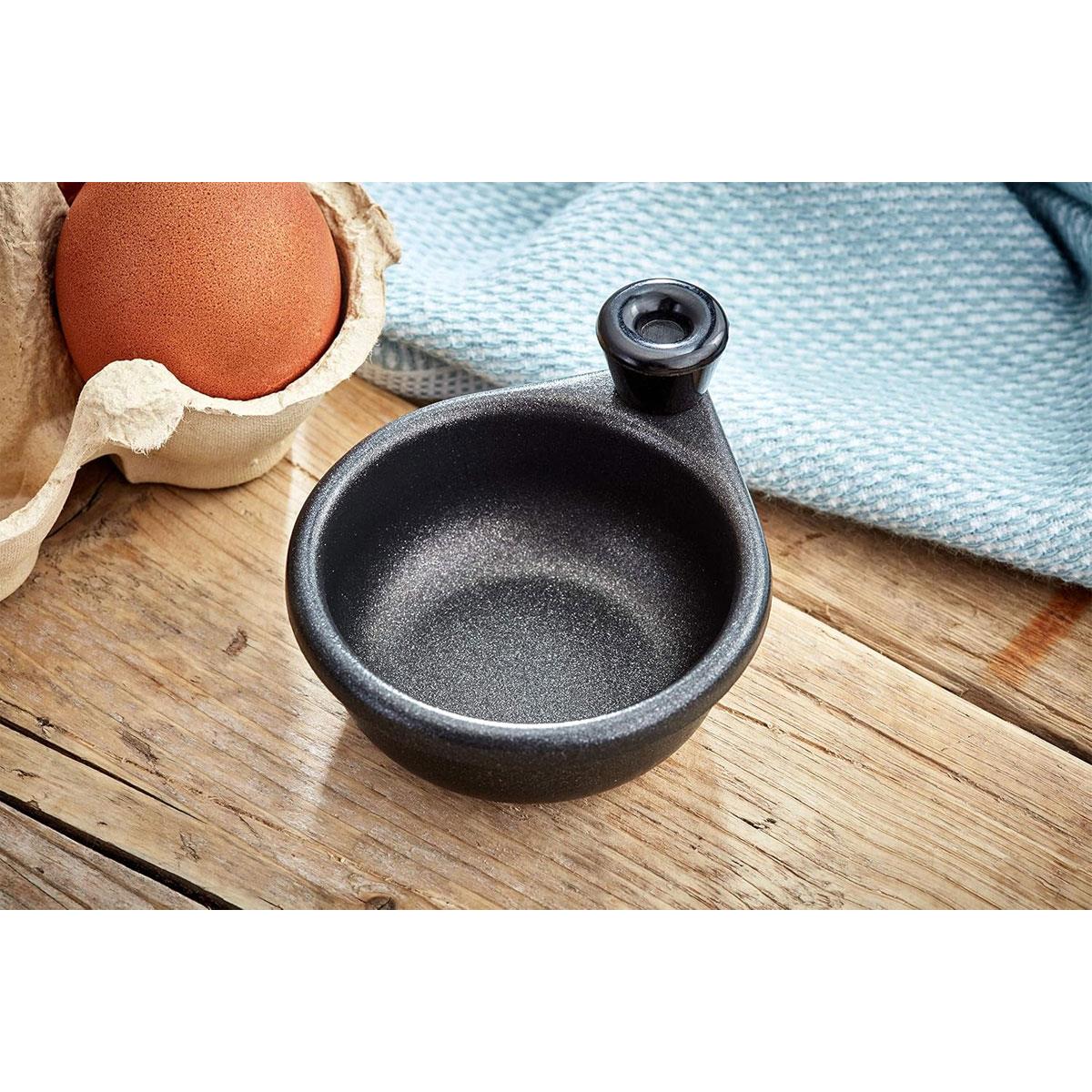 Judge Vista 4-Cup Egg Poacher & 20cm Stainless Steel Frying Pan with Vented Glass Lid Induction Ready Silver - Image 6