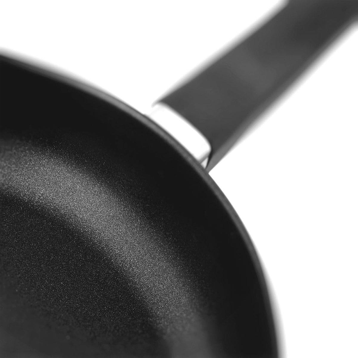 Judge Vista 20cm Non-Stick Stainless Steel Frying Pan Induction Ready Oven Safe to 180°C Silver - Image 2
