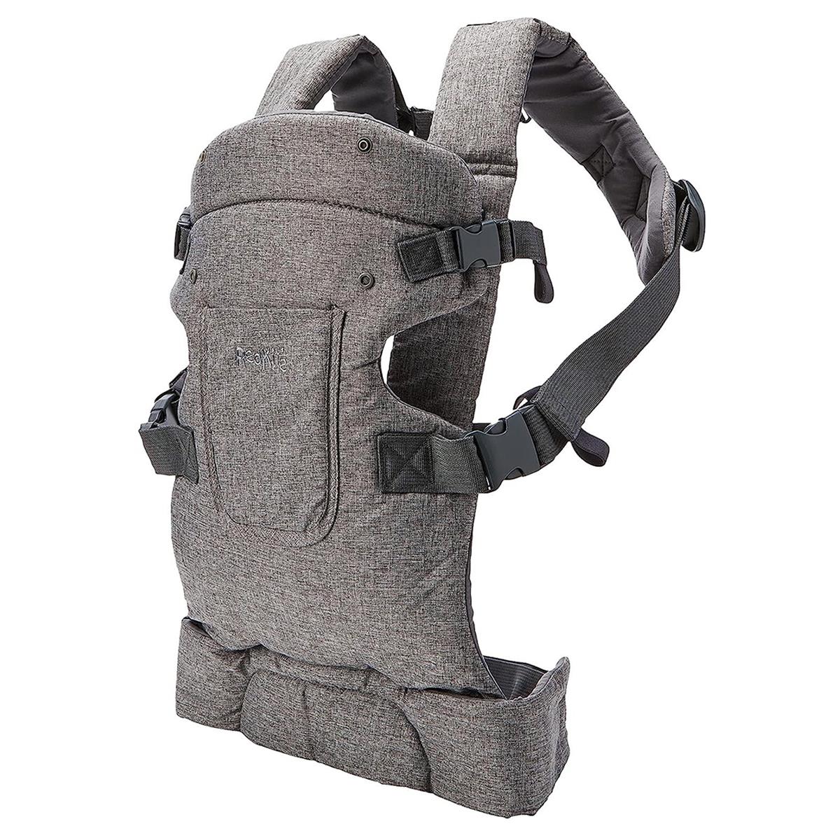 Red Kite Ara Baby Carrier Front And Back Carry Padded Shoulder And Waist Straps Soft Grey