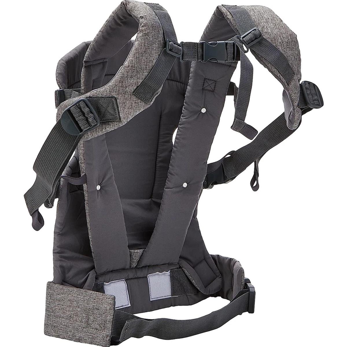 Red Kite Ara Baby Carrier Front And Back Carry Padded Shoulder And Waist Straps Soft Grey - Image 2