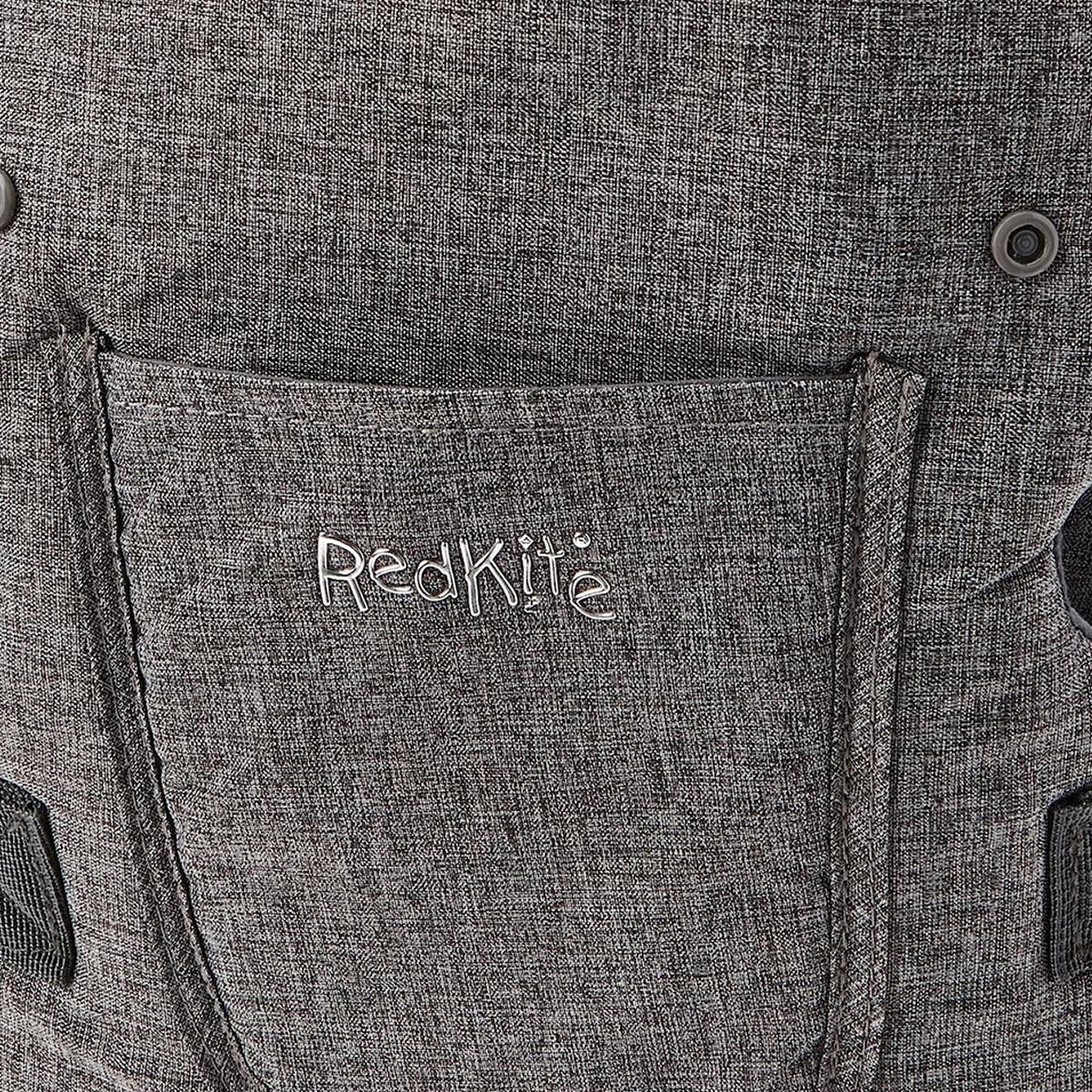 Red Kite Ara Baby Carrier Front And Back Carry Padded Shoulder And Waist Straps Soft Grey - Image 4