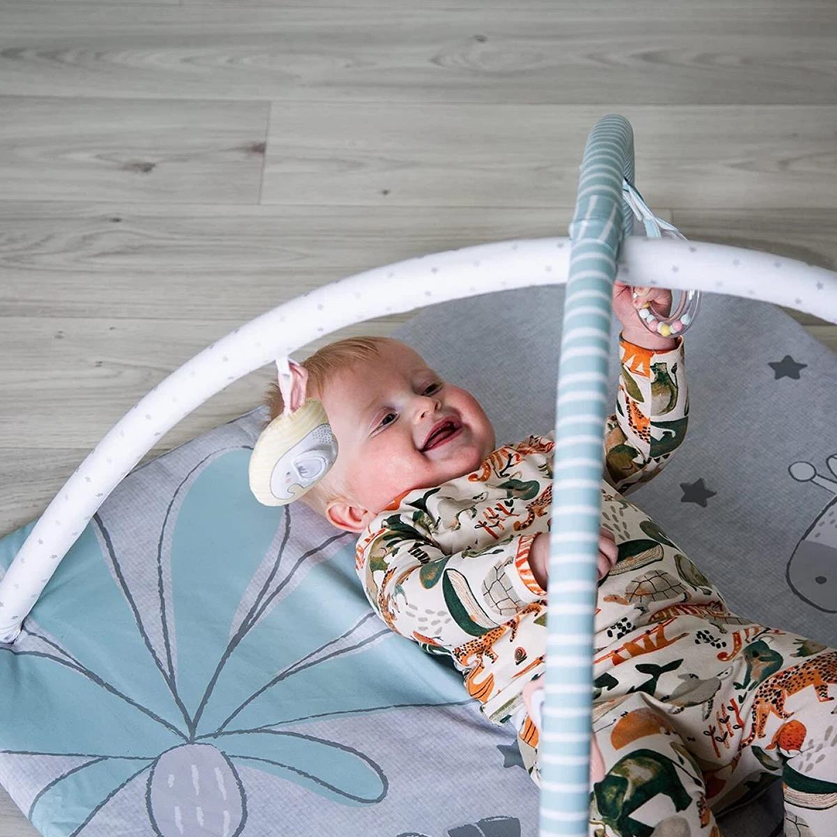 Red Kite Tree Tops Baby Play Gym Padded Floor Mat, Detachable Toy Arch, Teether & Sensory Activity Toys Grey - Image 5