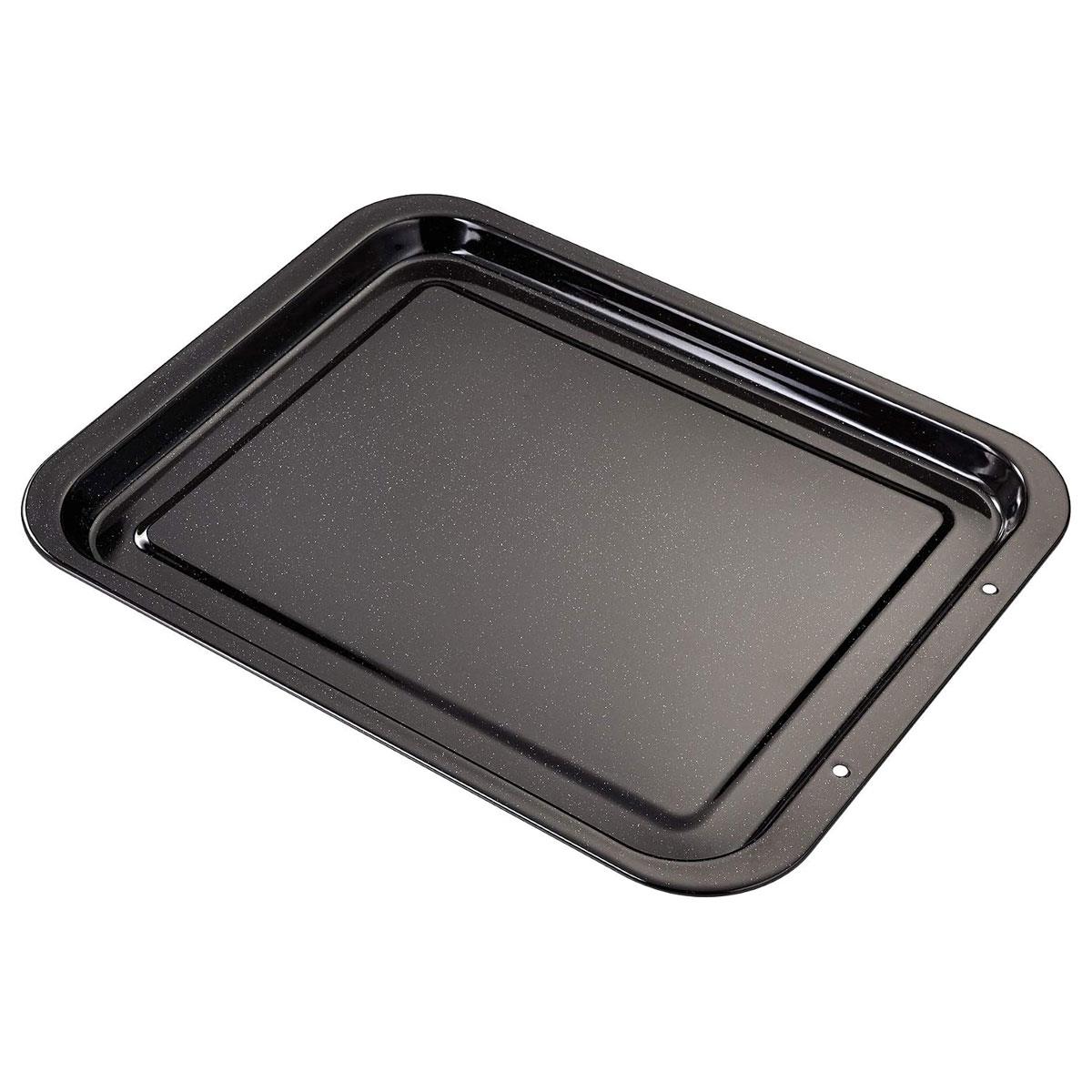 Judge Enamel Baking Tray 38 x 30 x 2 cm Carbon Steel Granite Black