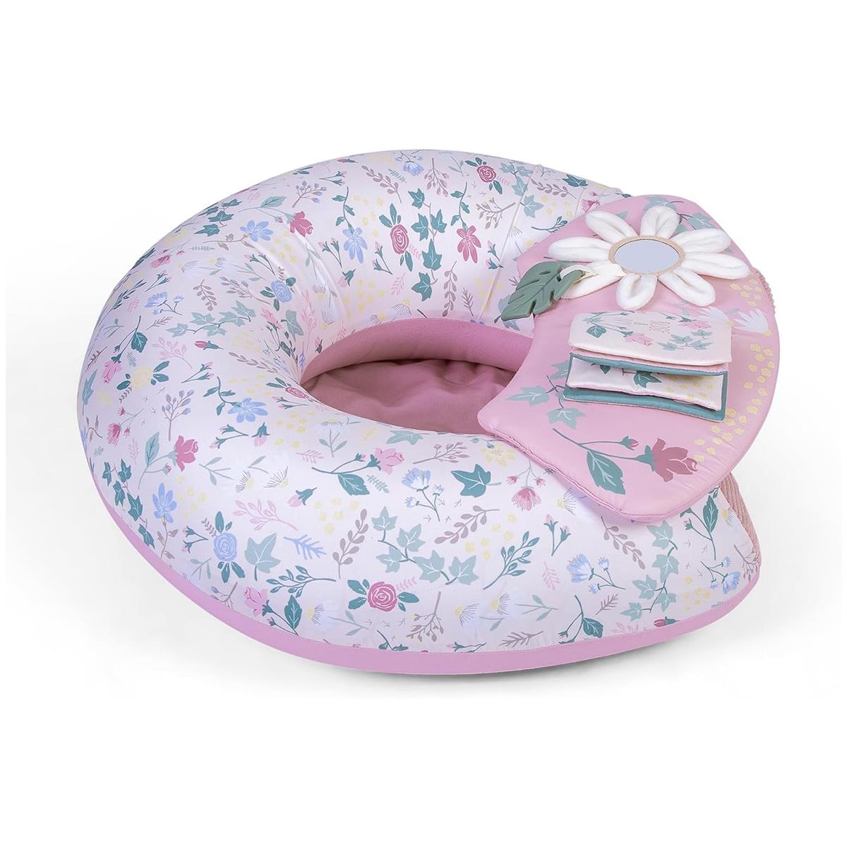 Red Kite Sit Me Up Baby Ring Seat Rose And Ivy Inflatable Seat With Detachable Play Tray & Learning Toys, 9+ Months - Image 5