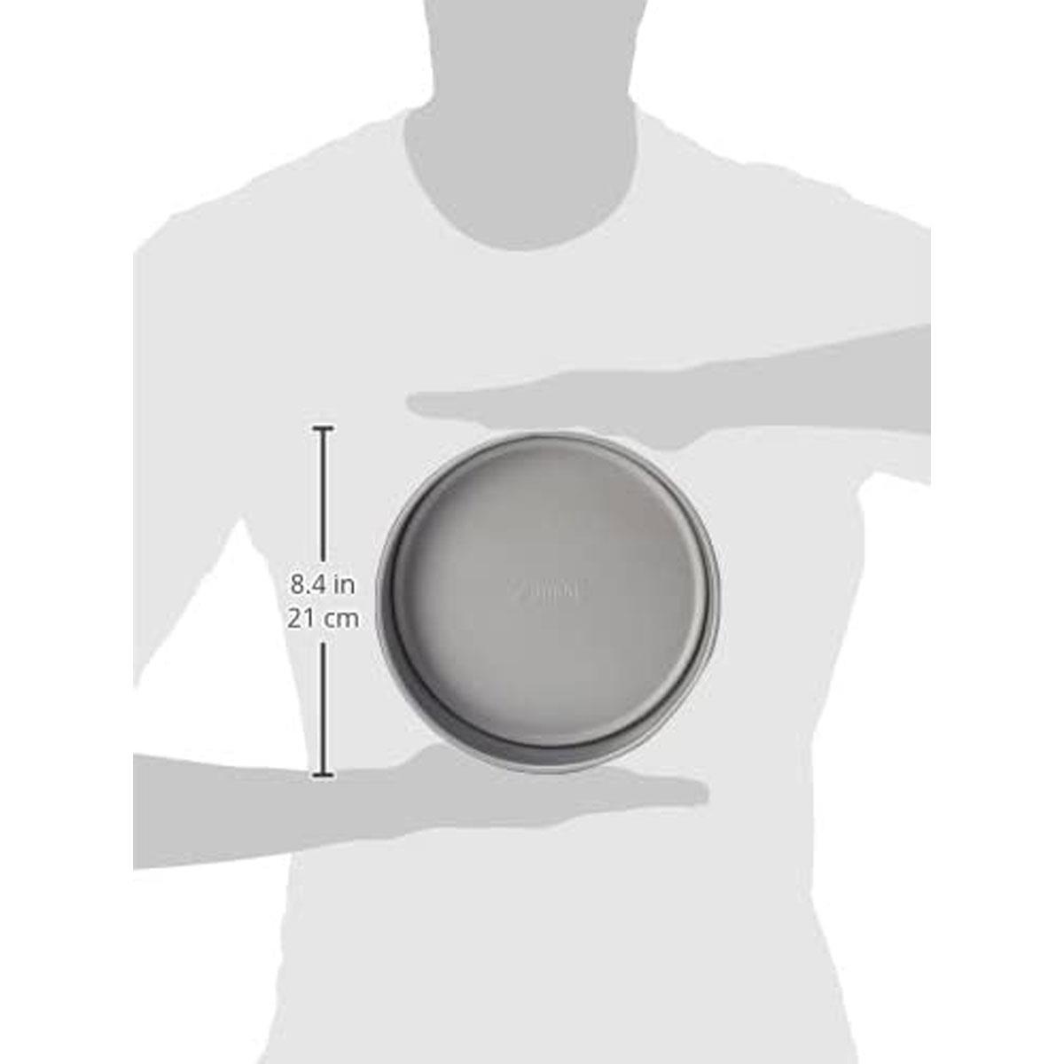 Judge Bakeware Round Flan Sandwich Tin Non-Stick Carbon Steel Loose Base Grey 20cm x 4cm - Image 2