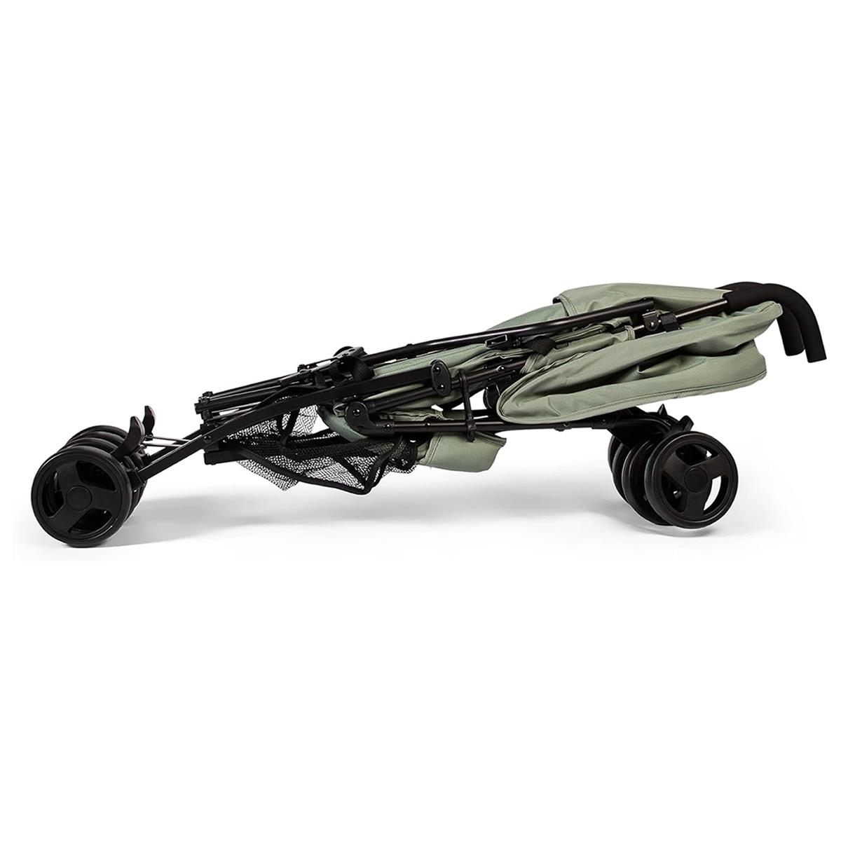 Red Kite Push Me 2U Lightweight Stroller 2-Position Recline, 5-Point Harness And Rain Cover Sage - Image 6