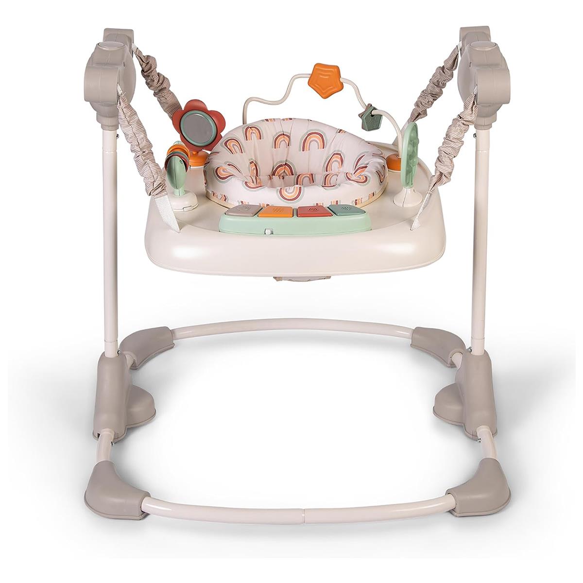 Red Kite Baby Go Round Jumparound Baby Jumper Woodland Walks Adjustable 360° Seat Cream - Image 3