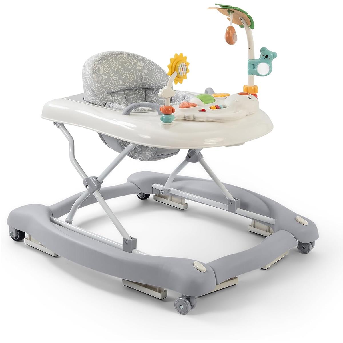Red Kite Baby Go Round Twist And Walk 3 In 1 Baby Walker Rocker And Push Along - Aqua Dino - Image 3