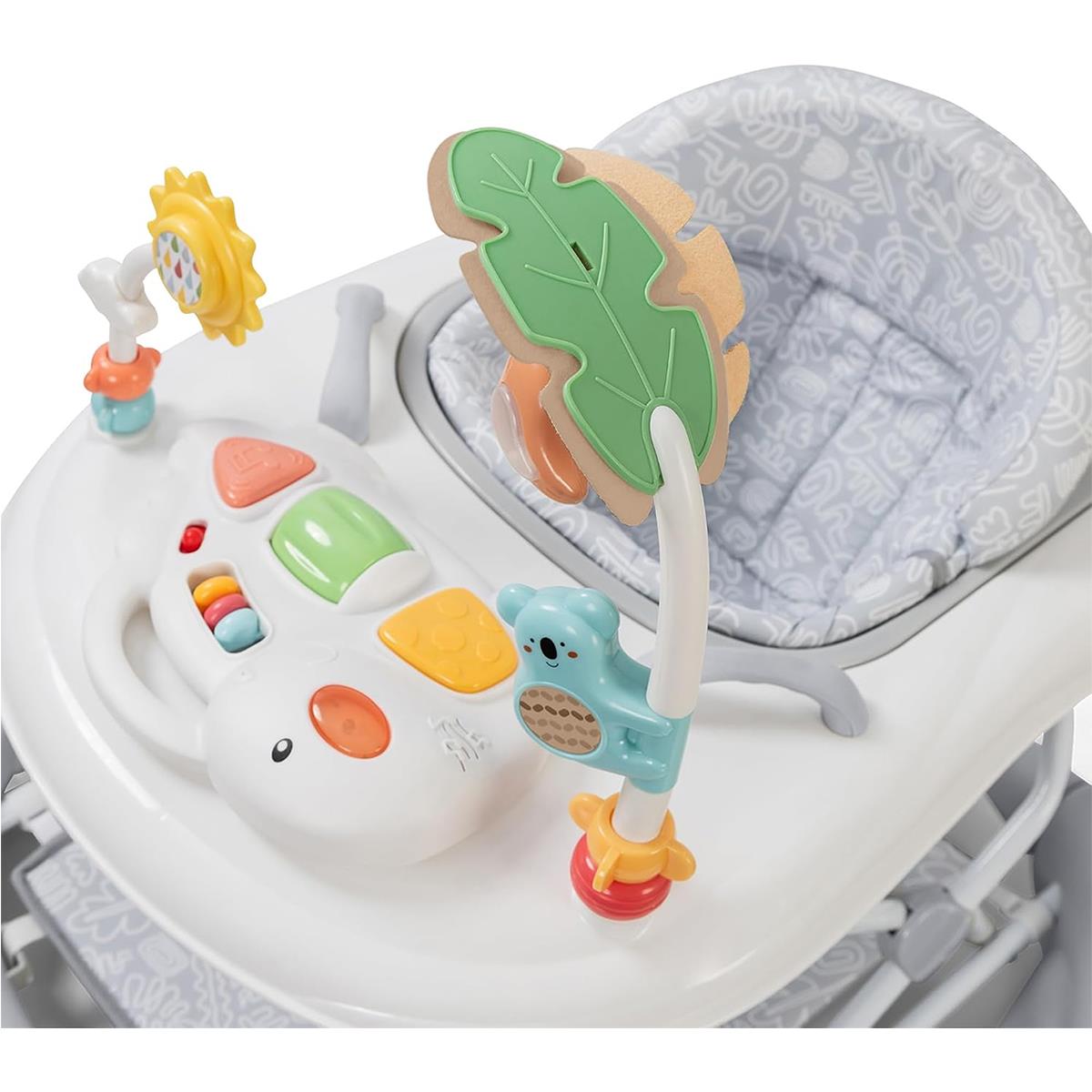 Red Kite Baby Go Round Twist And Walk 3 In 1 Baby Walker Rocker And Push Along - Aqua Dino - Image 7