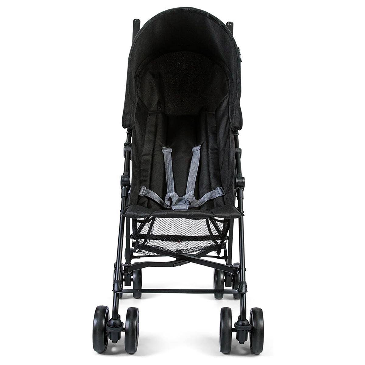 Red Kite Push Me 2U Lightweight Baby Stroller 2-Position Recline 5-Point Harness Midnight Black - Image 4