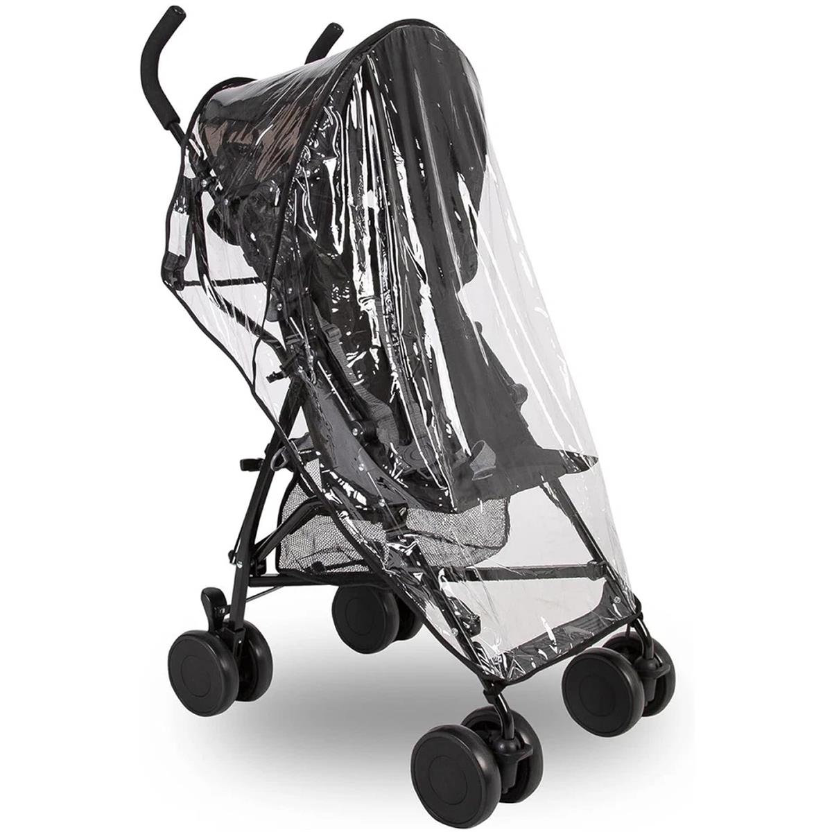 Red Kite Push Me 2U Lightweight Baby Stroller 2-Position Recline 5-Point Harness Midnight Black - Image 7
