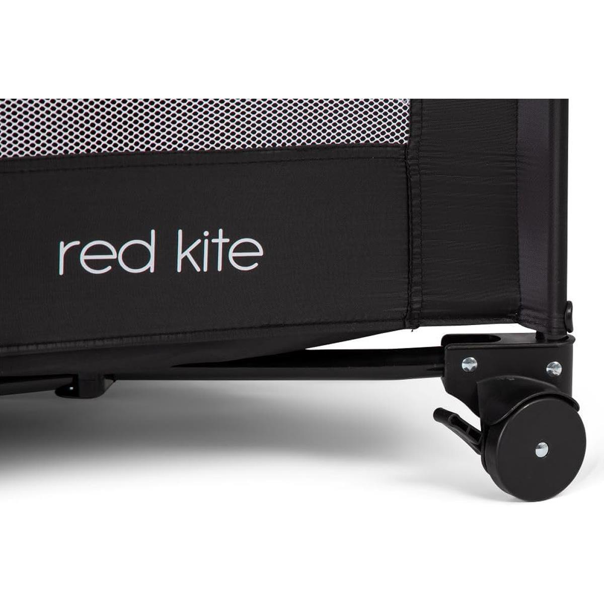 Red Kite Sleep Tight Travel Cot Portable Folding Baby Cot With Mattress And Carry Bag Black - Image 5