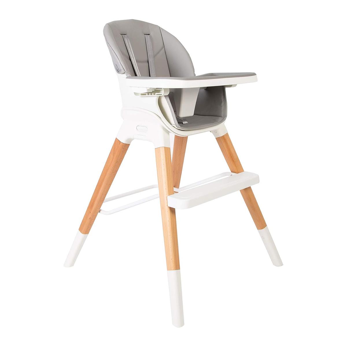 Red Kite Feed Me Combi 4-in-1 Highchair White Baby Feeding Chair Booster Seat Lo Chair Stool - Image 4