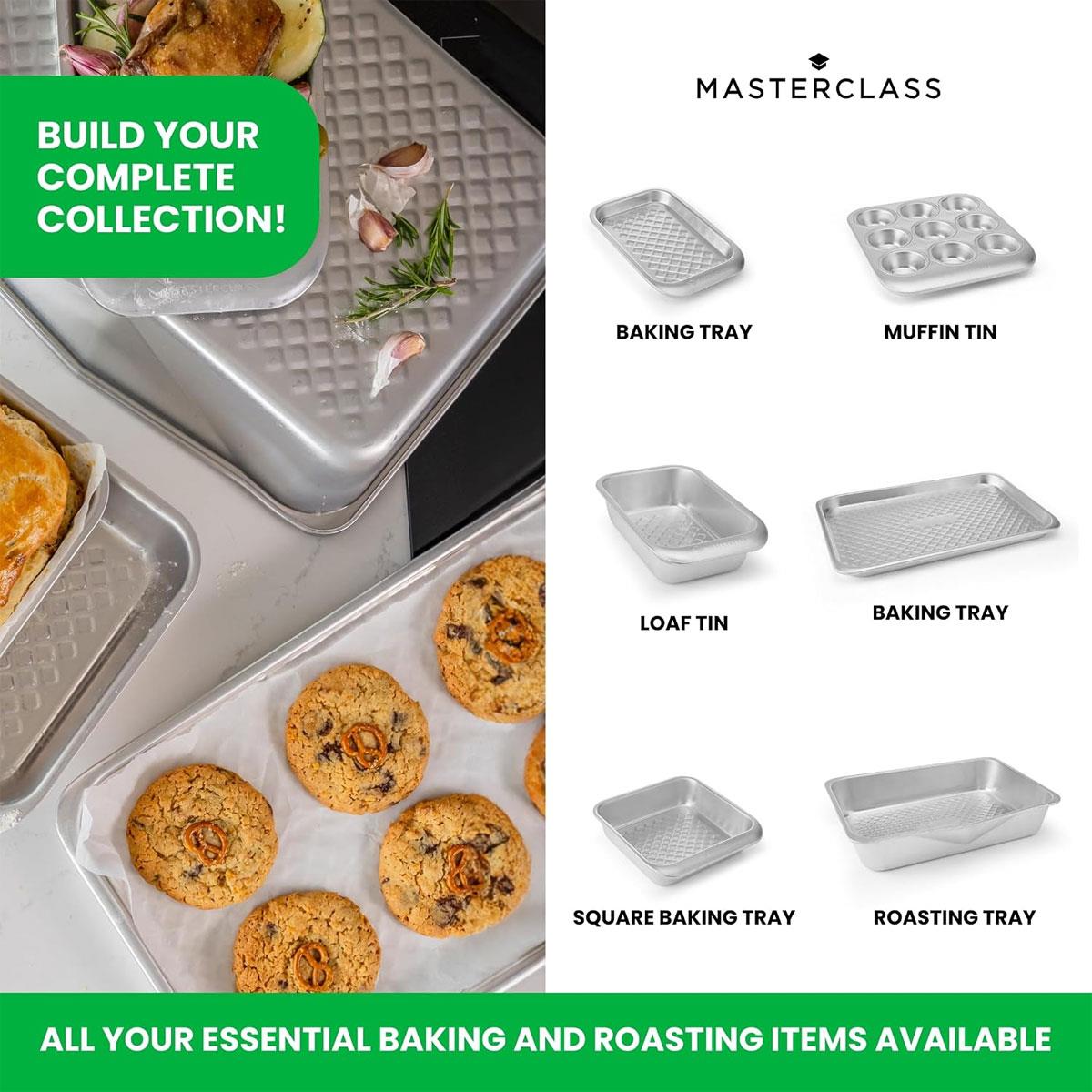 MasterClass Recycled Aluminium 2lb Loaf Tin Bread Pan Warp Resistant Silver 23cm - Image 7