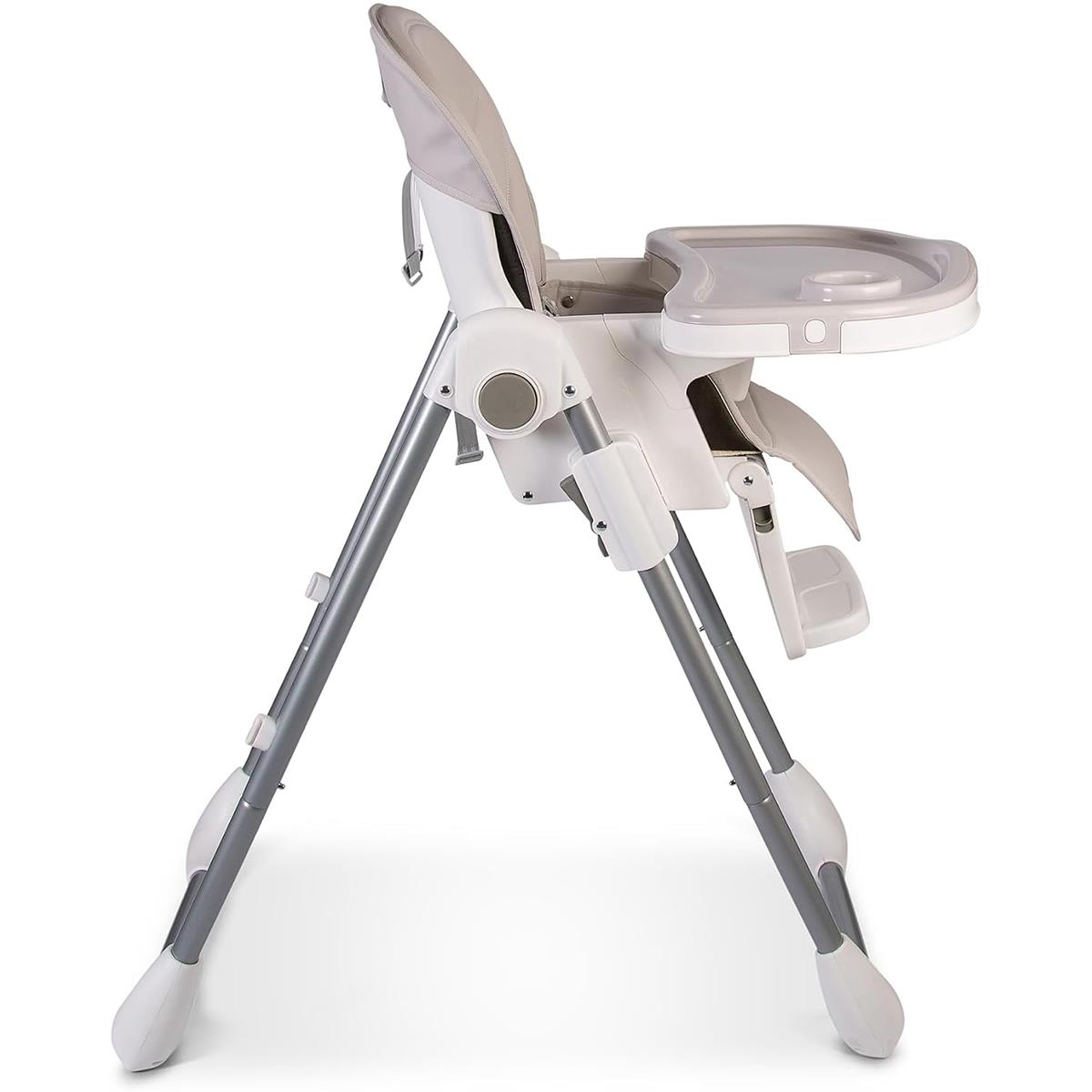 Red Kite Feed Me Lolo Hi-Lo Highchair Truffle Baby Feeding Chair 5-Point Harness Recline Adjustable Height - Image 5