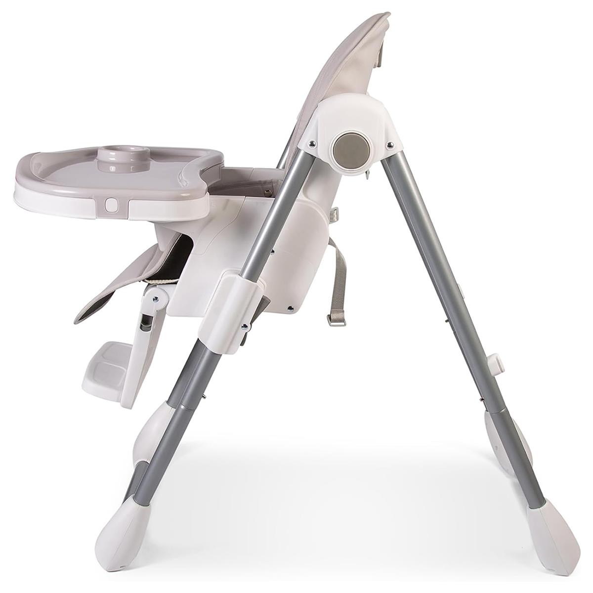 Red Kite Feed Me Lolo Hi-Lo Highchair Truffle Baby Feeding Chair 5-Point Harness Recline Adjustable Height - Image 6